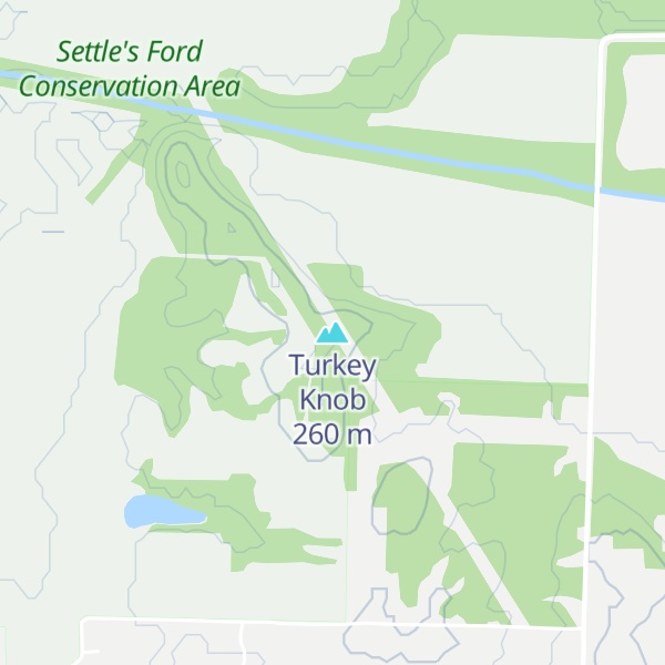 Map of Turkey Knob