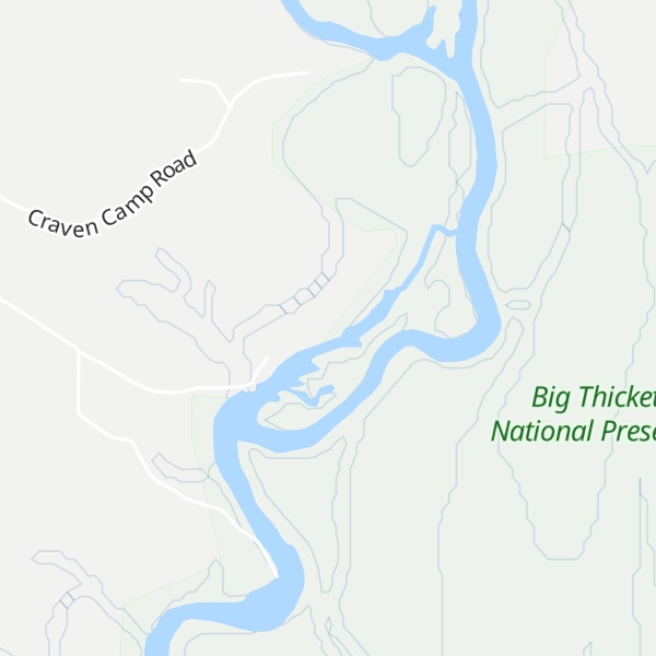 Map of Bear Mans Bluff