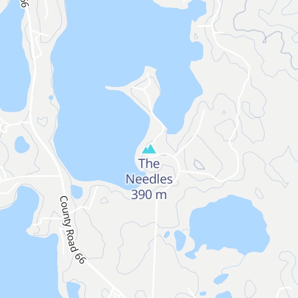 Map of The Needles