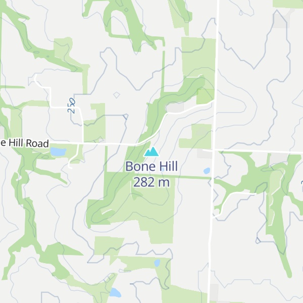 Map of Bone Hill