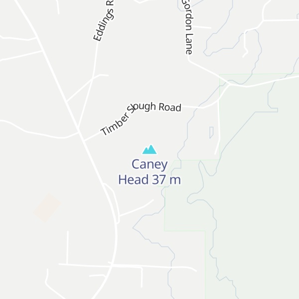 Map of Caney Head