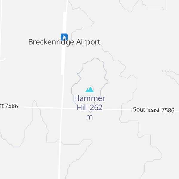 Map of Hammer Hill