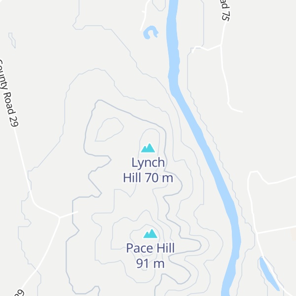 Map of Lynch Hill