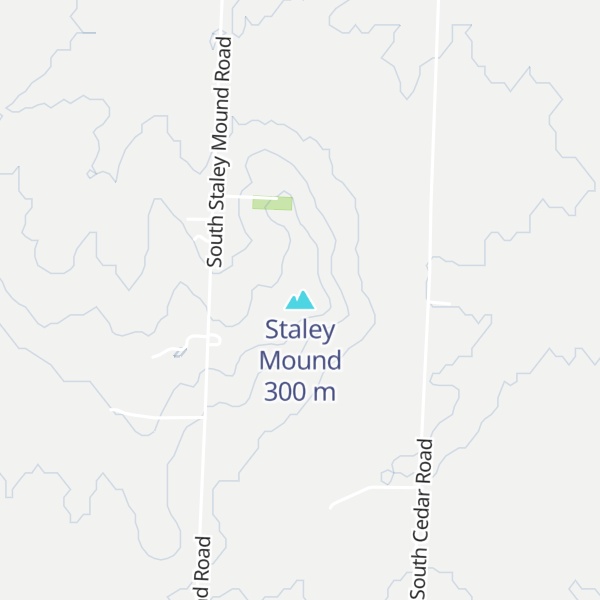 Map of Staley Mound