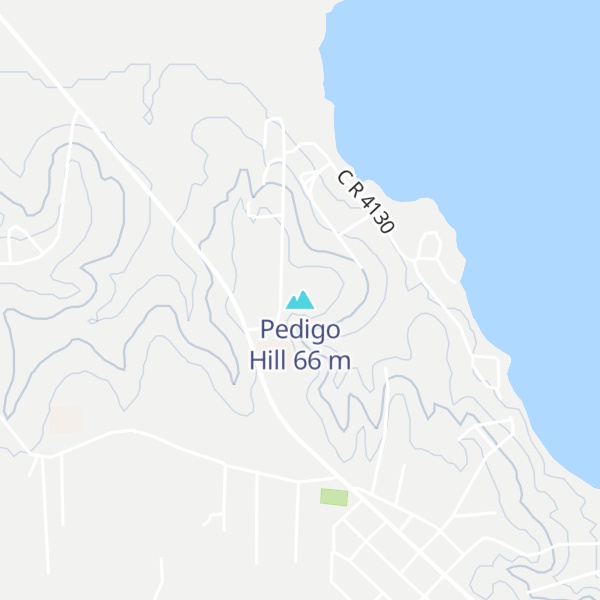 Map of Pedigo Hill