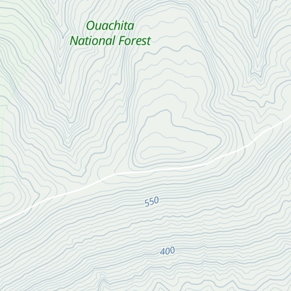 Map of Hickory Knob