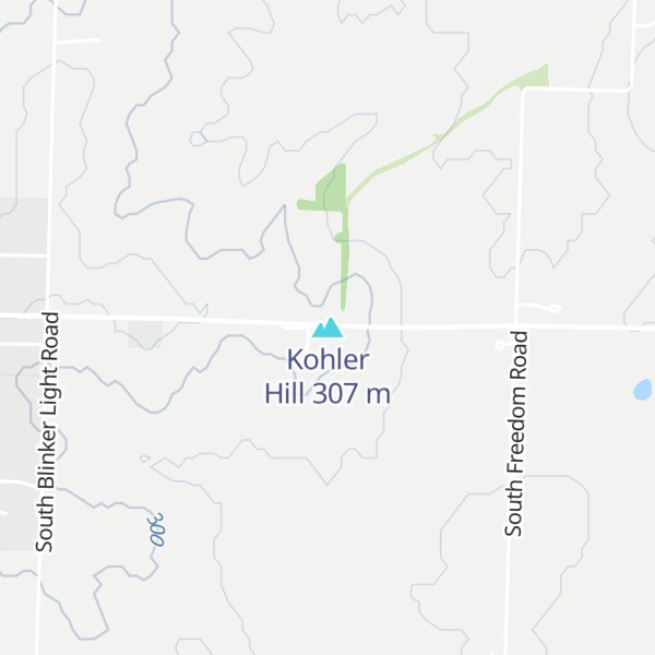Map of Kohler Hill