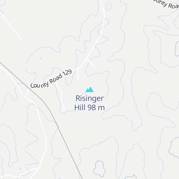 Map of Risinger Hill