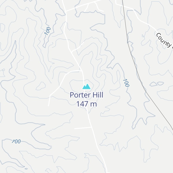 Map of Porter Hill