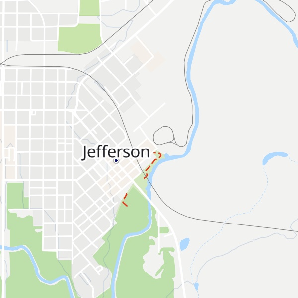 Map of City of Jefferson Convention and Visitors Bureau
