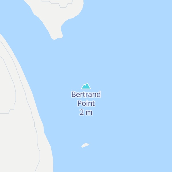 Map of Bertrand Point