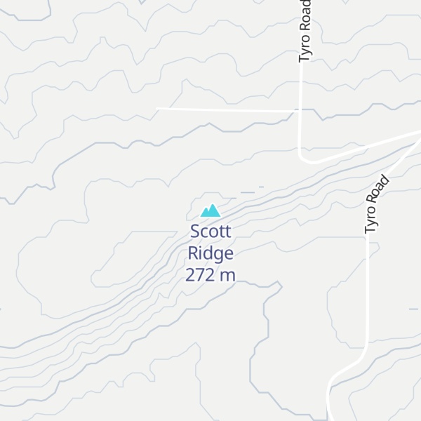 Map of Scott Ridge
