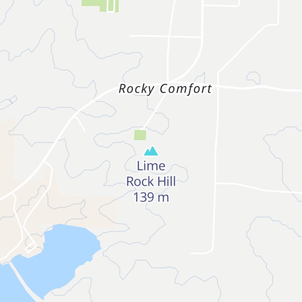Map of Lime Rock Hill