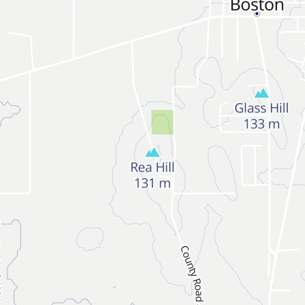 Map of Rea Hill