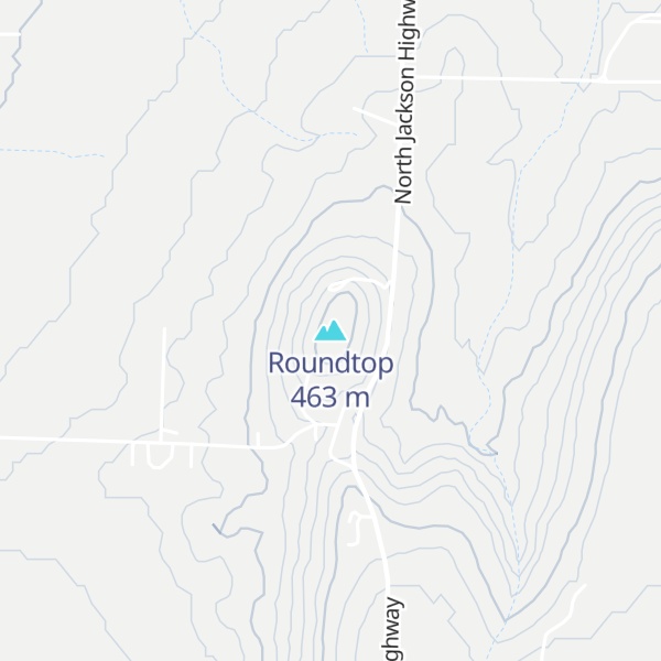 Map of Roundtop