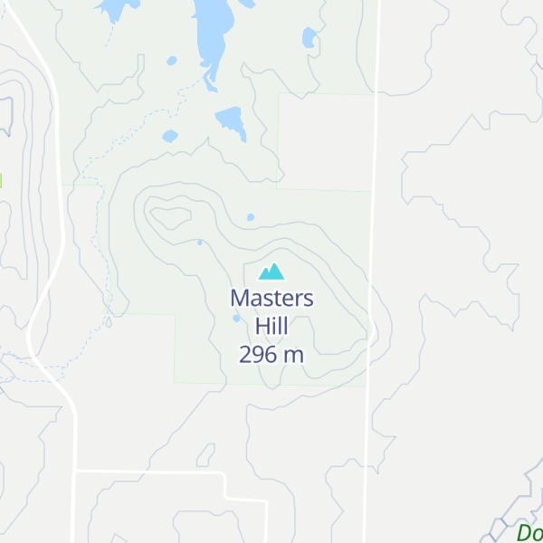 Map of Masters Hill