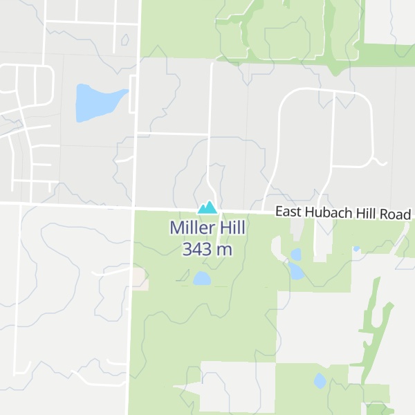 Map of Miller Hill