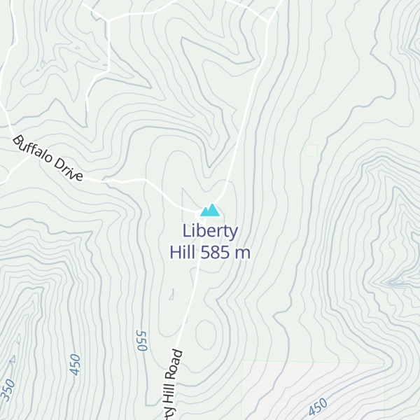 Map of Liberty Hill