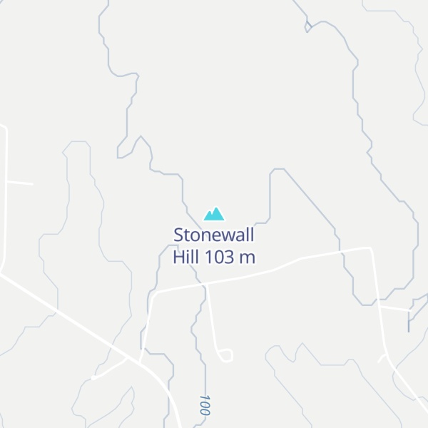 Map of Stonewall Hill
