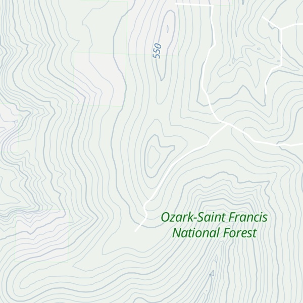 Map of Grapevine Ridge