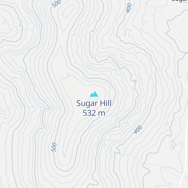 Map of Sugar Hill