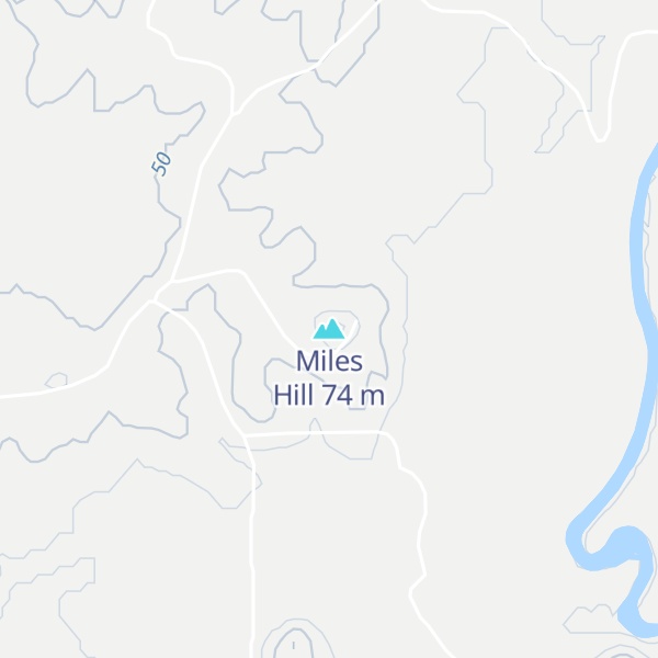 Map of Miles Hill