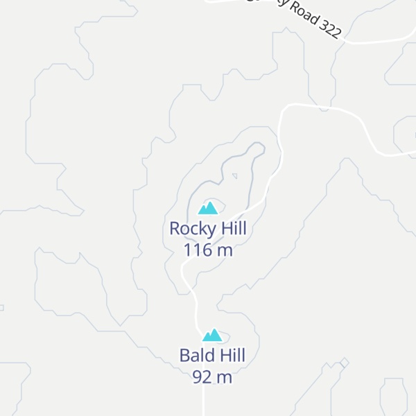 Map of Rocky Hill