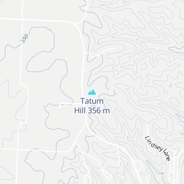 Map of Tatum Hill