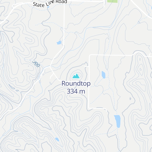 Map of Roundtop