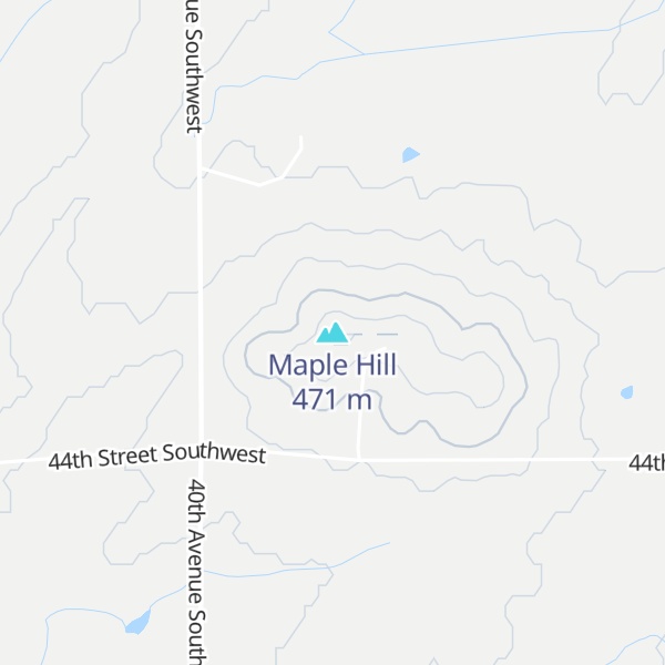 Map of Maple Hill