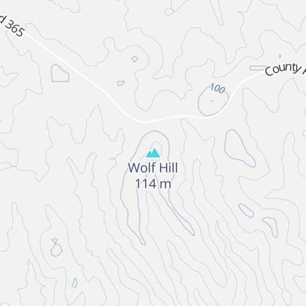Map of Wolf Hill