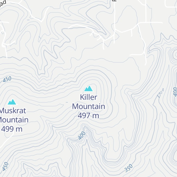 Map of Killer Mountain