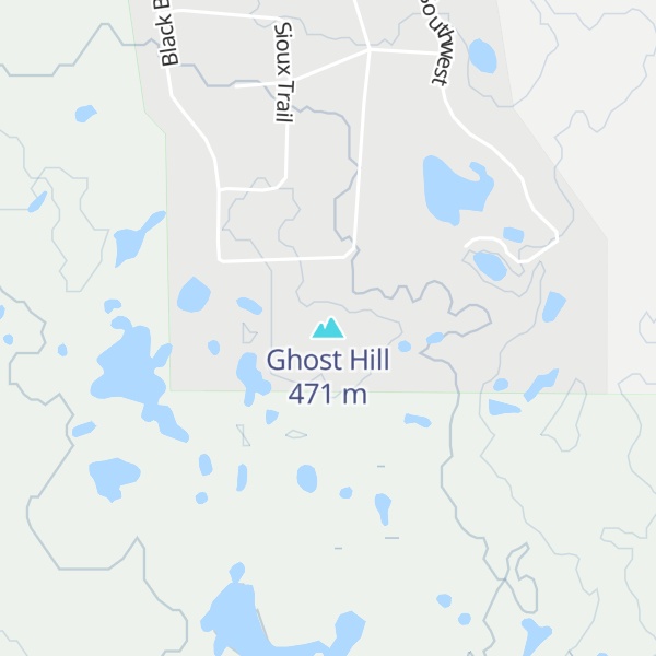 Map of Ghost Hill