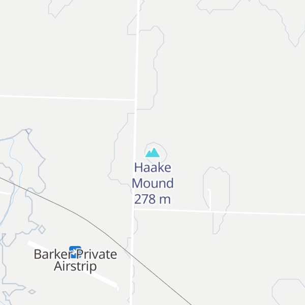 Map of Haake Mound