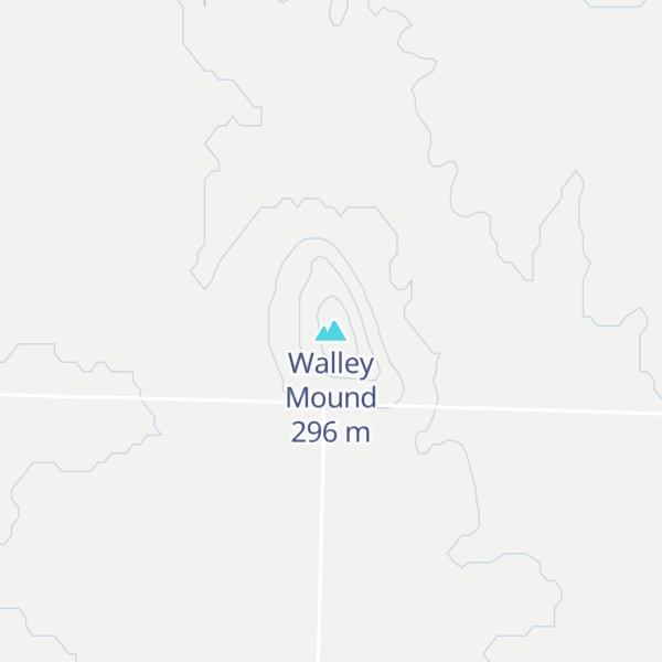 Map of Walley Mound