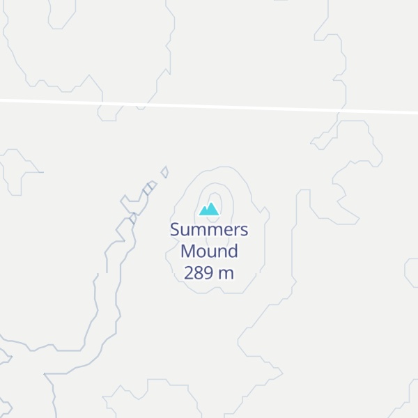Map of Summers Mound