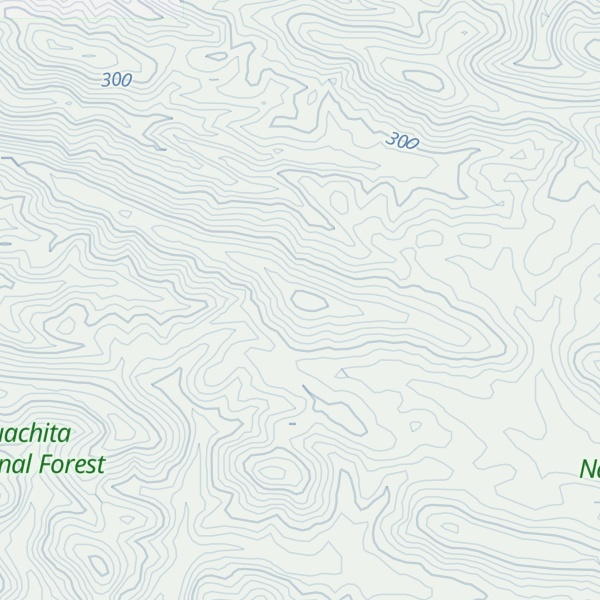 Map of Welch Mountain