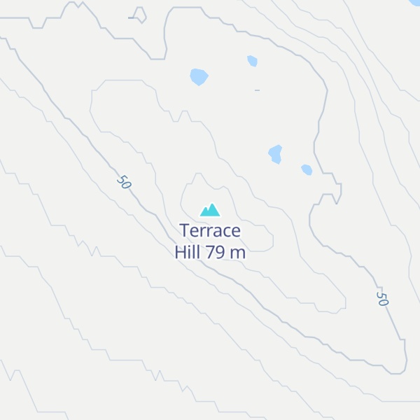 Map of Terrace Hill