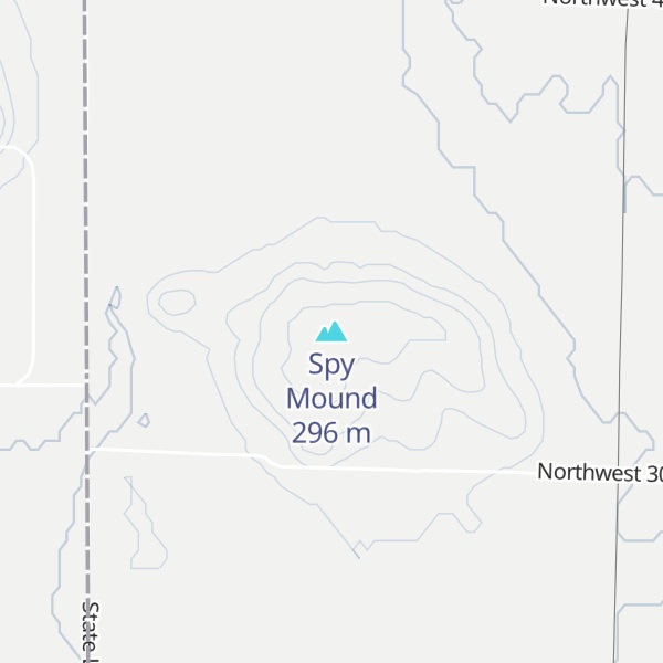 Map of Spy Mound