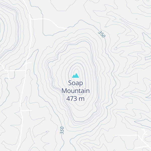 Map of Soap Mountain