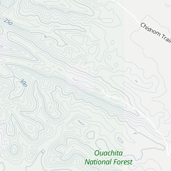 Map of Kennedy Mountain