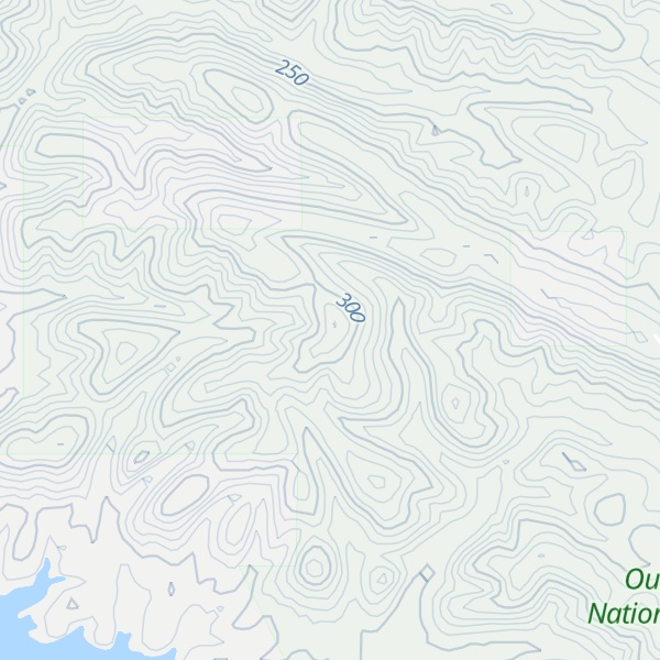 Map of Candy Mountain