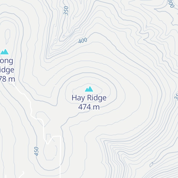Map of Hay Ridge