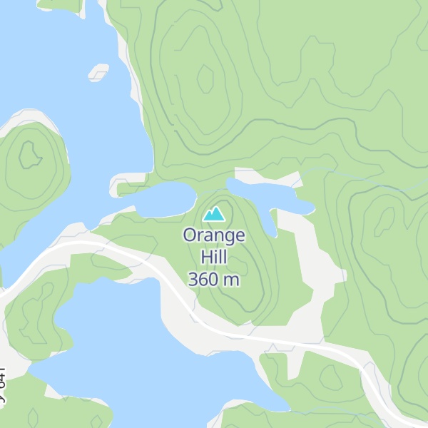 Map of Orange Hill