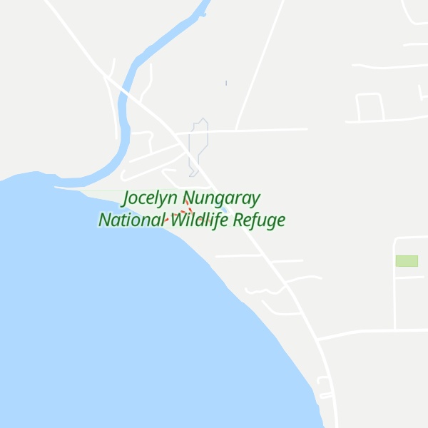 Map of Jocelyn Nungaray National Wildlife Refuge Visitor Center