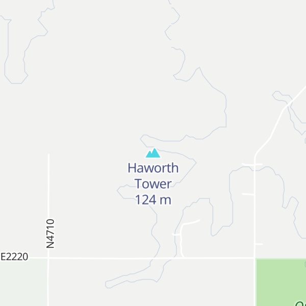 Map of Haworth Tower