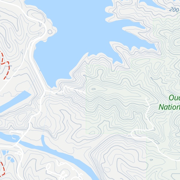 Map of Rookpile Mountain