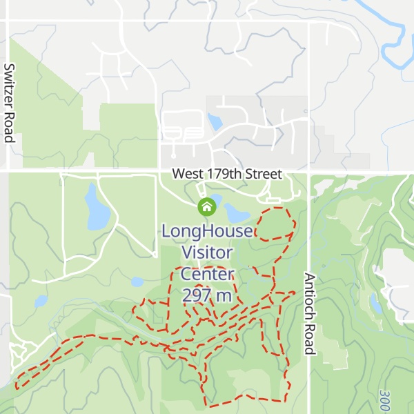 Map of LongHouse Visitor Center