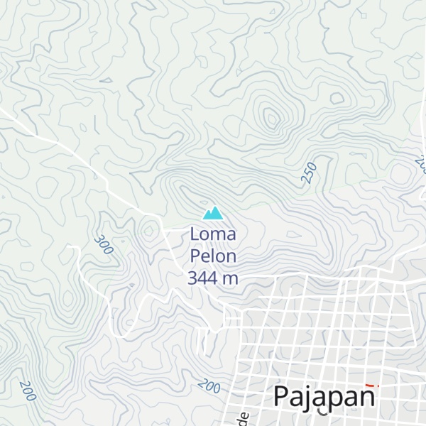 Map of Loma Pelon