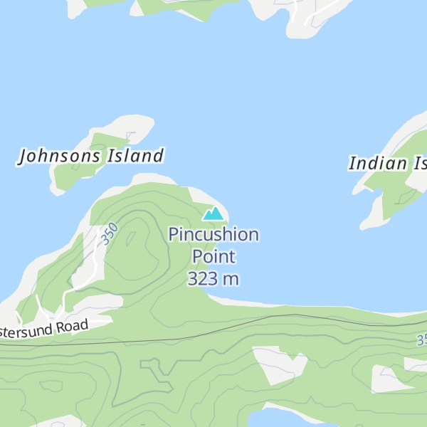 Map of Pincushion Point